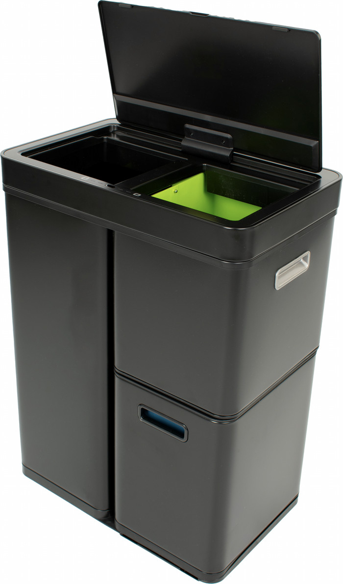 EKO Mirage Plus Sensor 30 + 2 x 15 Liter Mat Zwart voorkant