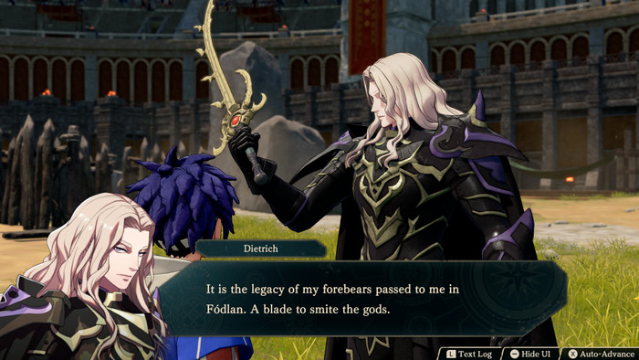 Fire Emblem Fortune's Weave Nintendo Switch 2 product in gebruik
