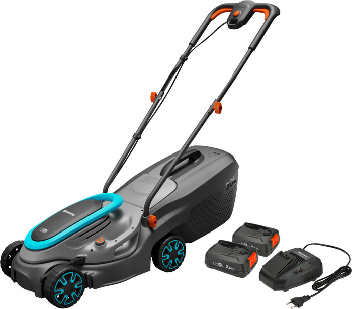 Gardena Accu grasmaaier PowerMax 32/18V P4A incl. 2,5 Ah accu (2x) Main Image