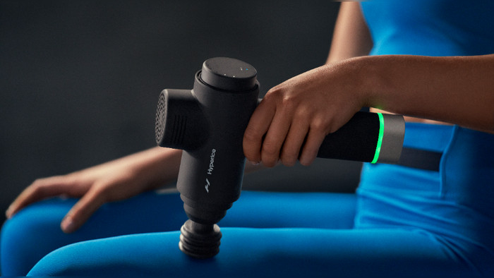 Hyperice Hypervolt 2 Pro product in use