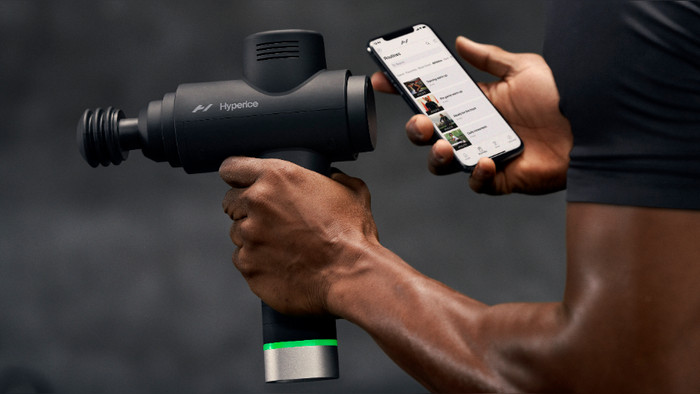 Hyperice Hypervolt 2 Pro product in use