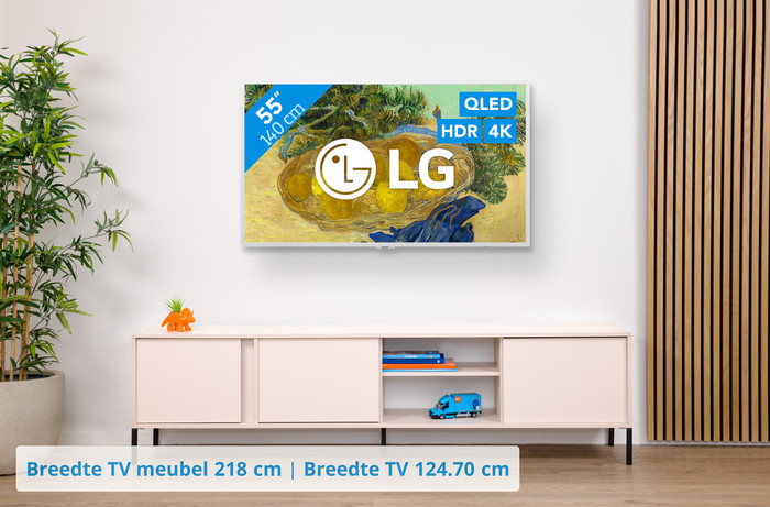 LG Gallery TV with Frame 55'' visual Coolblue 1