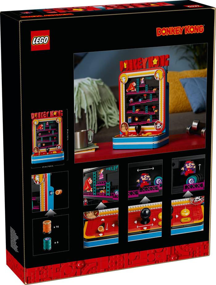 LEGO Super Mario Donkey Kong Arcadekast 72051 verpakking