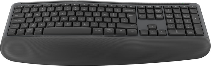 Logitech MK880 Signature Comfort Plus Wireless Keyboard and Mouse Combo Graphite QWERTY front