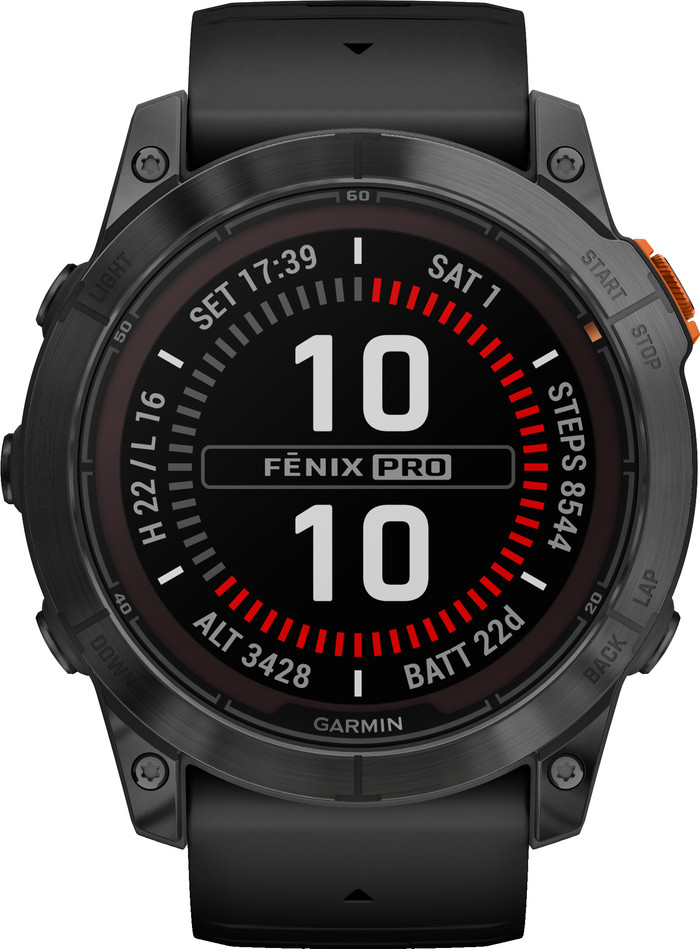 Garmin Fenix 7X Pro Solar Black 51mm Main Image