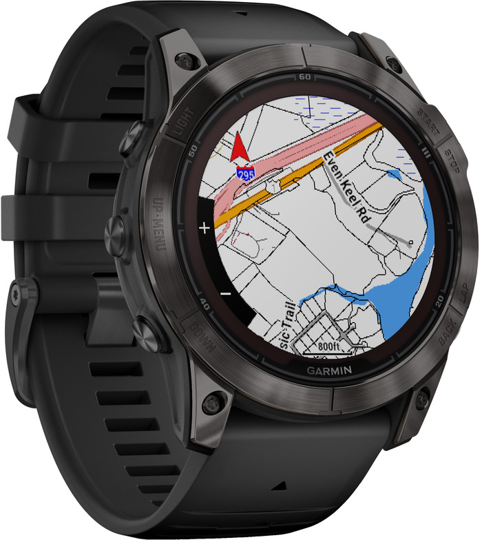 Garmin Fenix 7X Pro Solar Black 51mm right side
