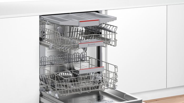 Bosch SMV6YCX00E / Encastrable / Entièrement intégré / Hauteur de niche 81,5 - 87,5 cm intérieur