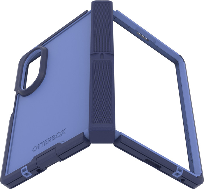 Otterbox Defender Samsung Galaxy Z Fold 8 Back Cover met Magneet Blauw rechterkant