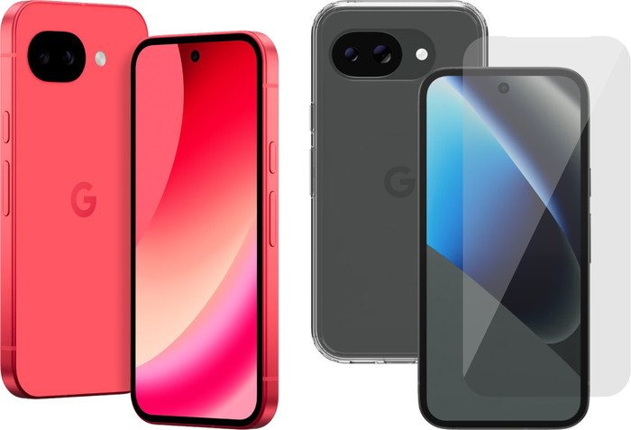 Google Pixel 10a 256GB Rood 5G + Basis Accessoirepakket Main Image