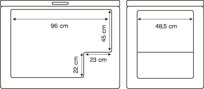 Inventum VK1122W detail