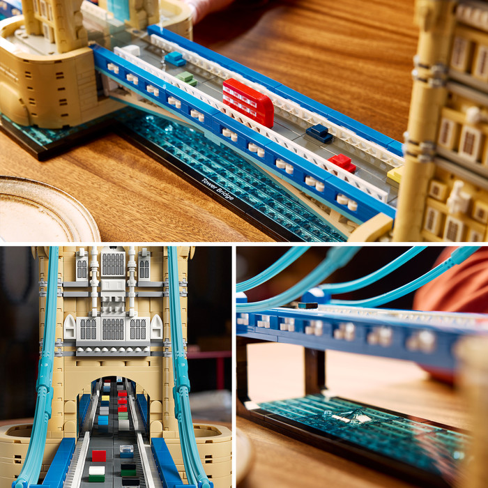 LEGO Architecture Tower Bridge 21067 detail