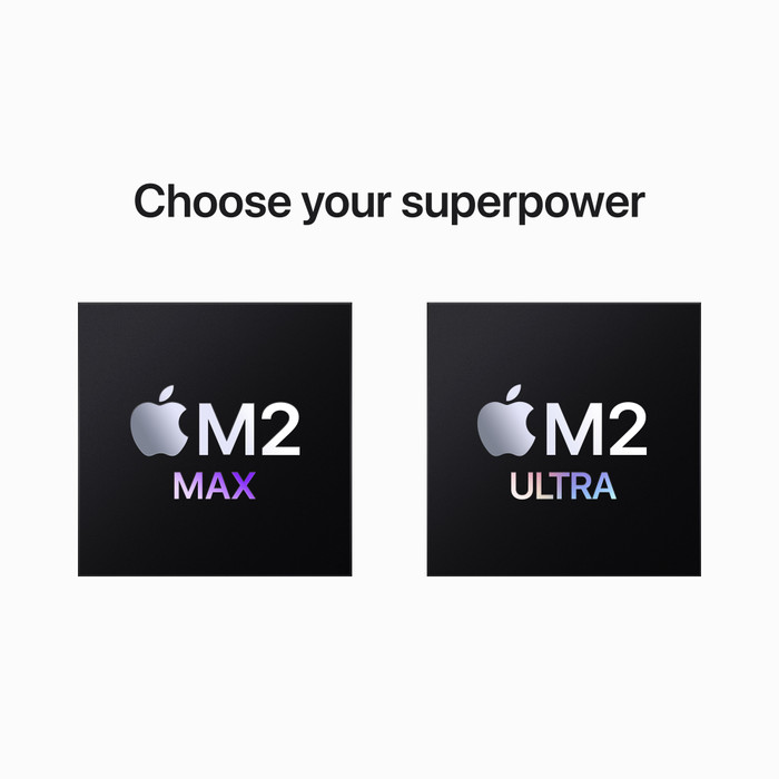 Apple Mac Studio M2 Max (CPU 12 Core/GPU 30 Core) 32 Go/512 Go null