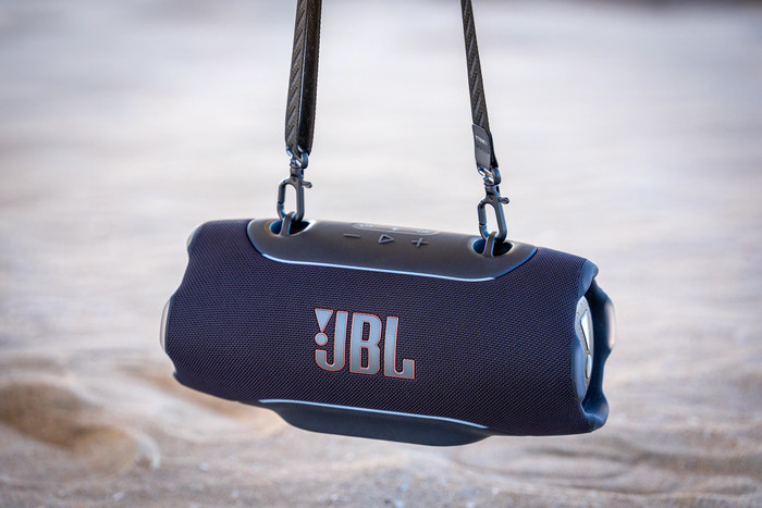 JBL Xtreme 5 Zwart product in gebruik