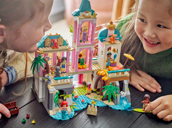 LEGO Disney Princess Castle and Royal Pets 43267 product in use