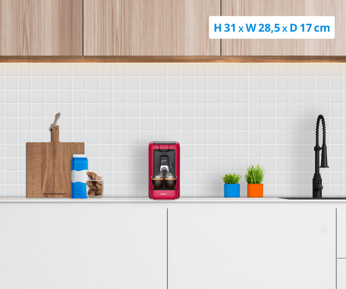 Philips Senseo Maestro CSA260/90 Red visual Coolblue 1
