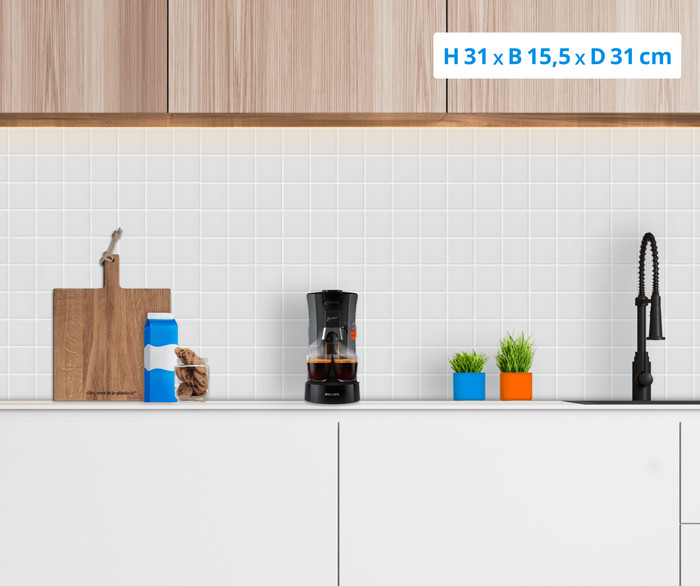 Philips Senseo Select CSA230/50 Grijs visual Coolblue 1