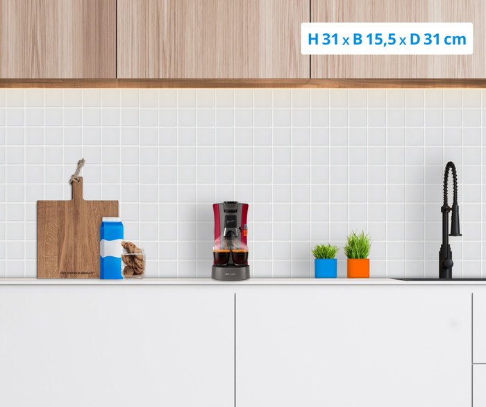 Philips Senseo Select CSA230/90 Rood visual Coolblue 1