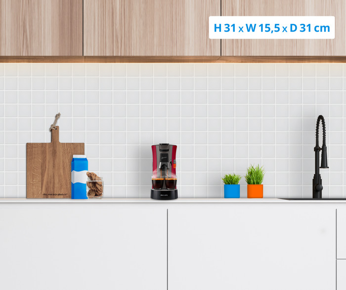 Philips Senseo Select CSA240/90 Red null
