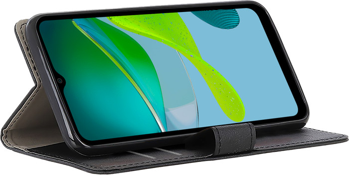 Just in Case Wallet Motorola Moto E13 Book Case Zwart null