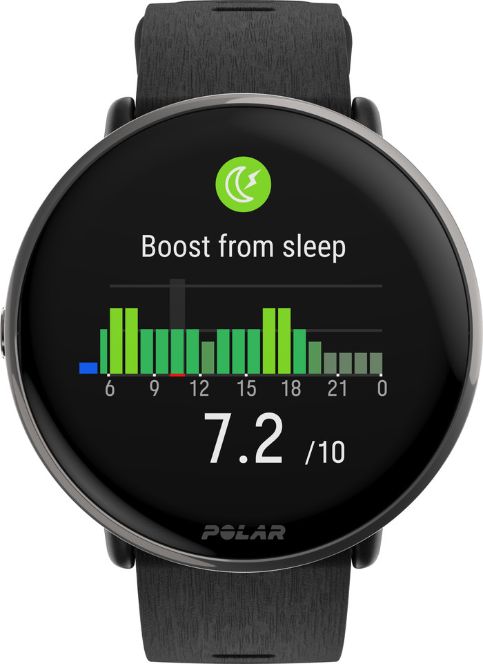 Polar Ignite 3 Titanium/Black front
