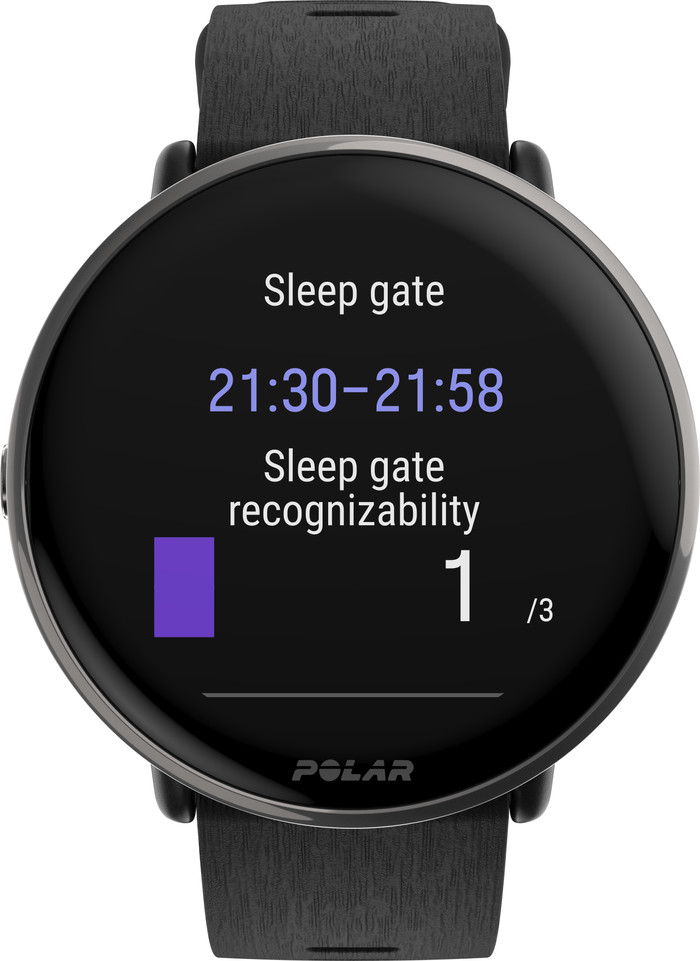 Polar Ignite 3 Titanium/Black front