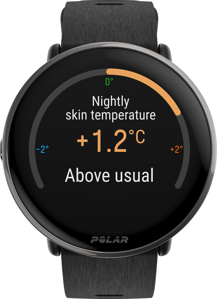 Polar Ignite 3 Titanium/Black front