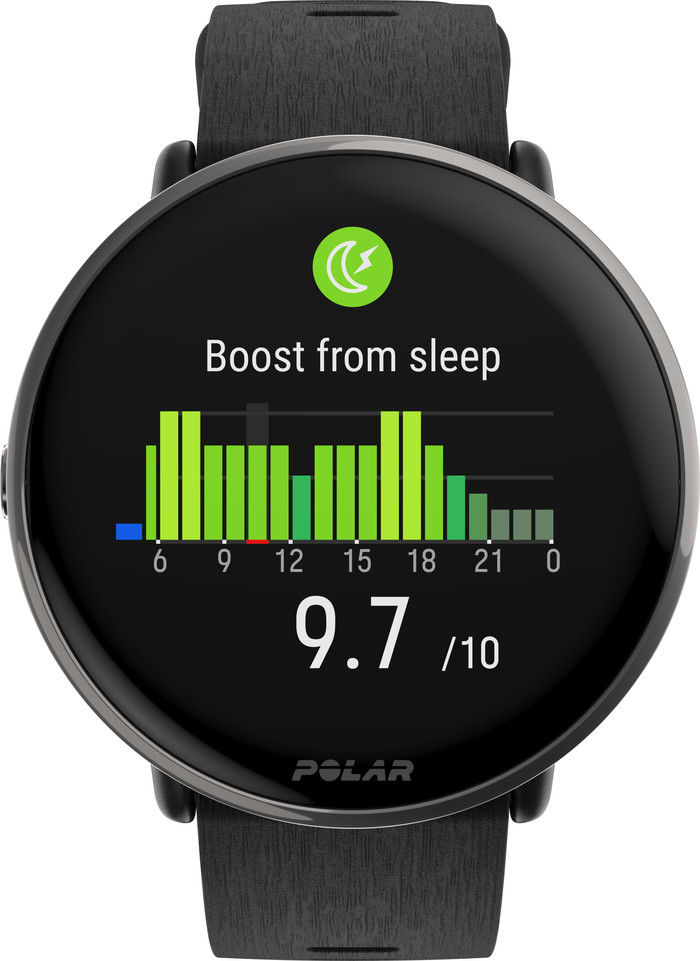 Polar Ignite 3 Titanium/Black front