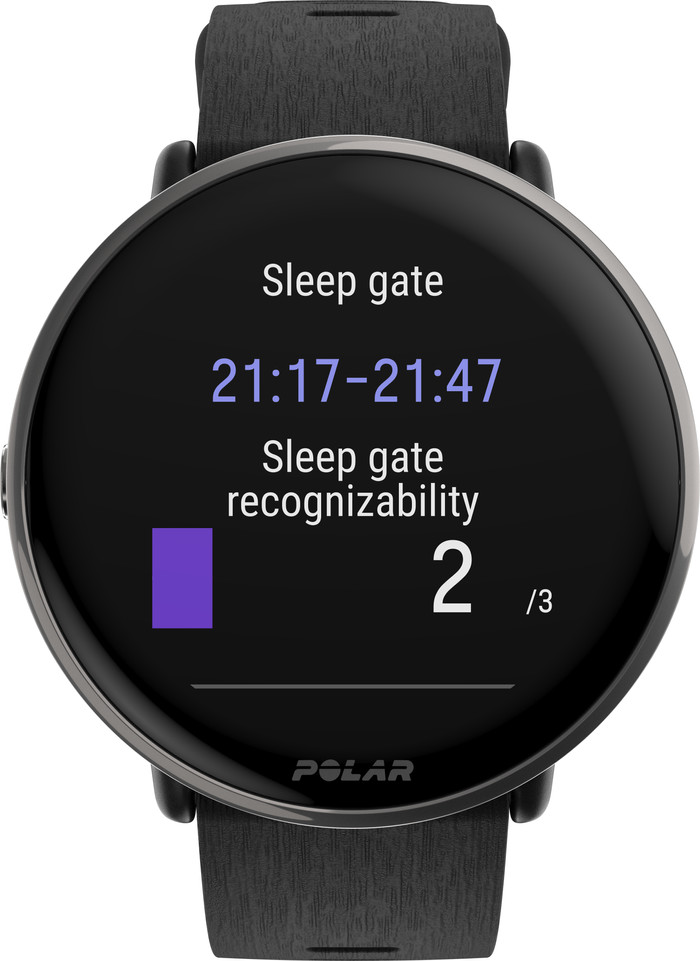 Polar Ignite 3 Titanium/Black front