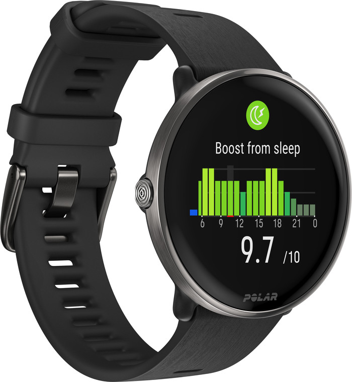 Polar Ignite 3 Titanium/Black left side