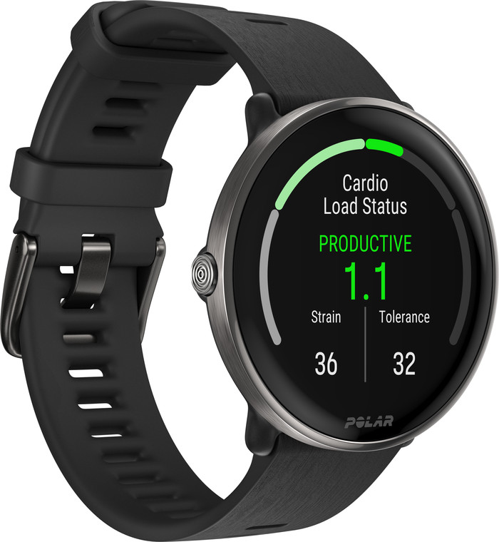 Polar Ignite 3 Titanium/Black left side