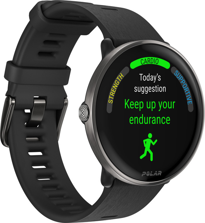 Polar Ignite 3 Titanium/Black left side