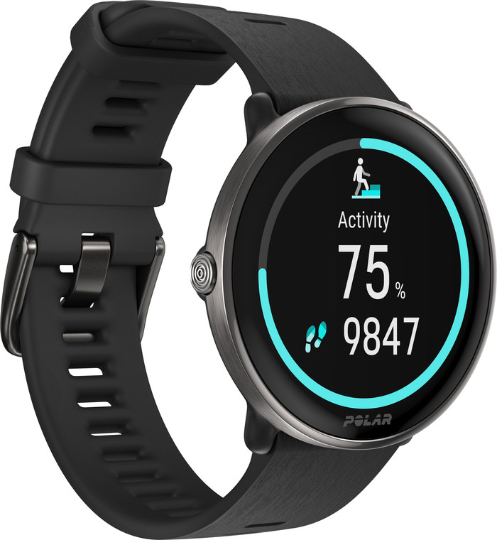 Polar Ignite 3 Titanium/Black left side