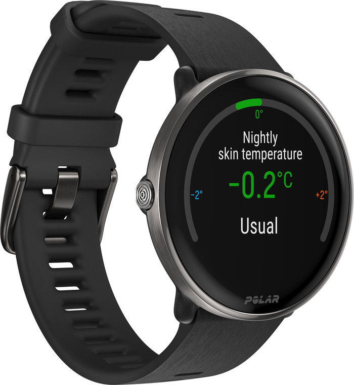 Polar Ignite 3 Titanium/Black left side