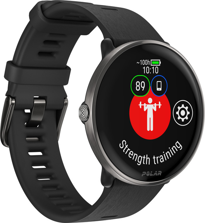Polar Ignite 3 Titanium/Black left side