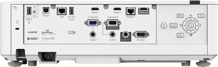 Epson EB-L630U achterkant