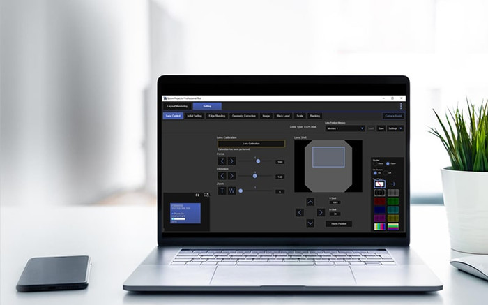 Epson EB-L630U product in gebruik
