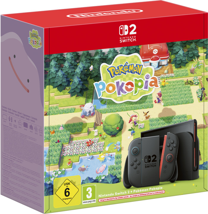 Nintendo Switch 2 + Pokémon Pokopia Main Image