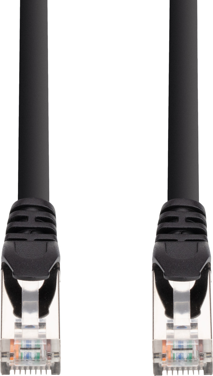 BlueBuilt Netwerkkabel FTP CAT6 2 meter Zwart 5-Pack voorkant