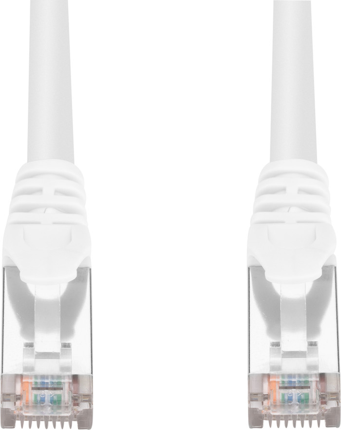 BlueBuilt Netwerk kabel FTP CAT6 0.5m wit detail