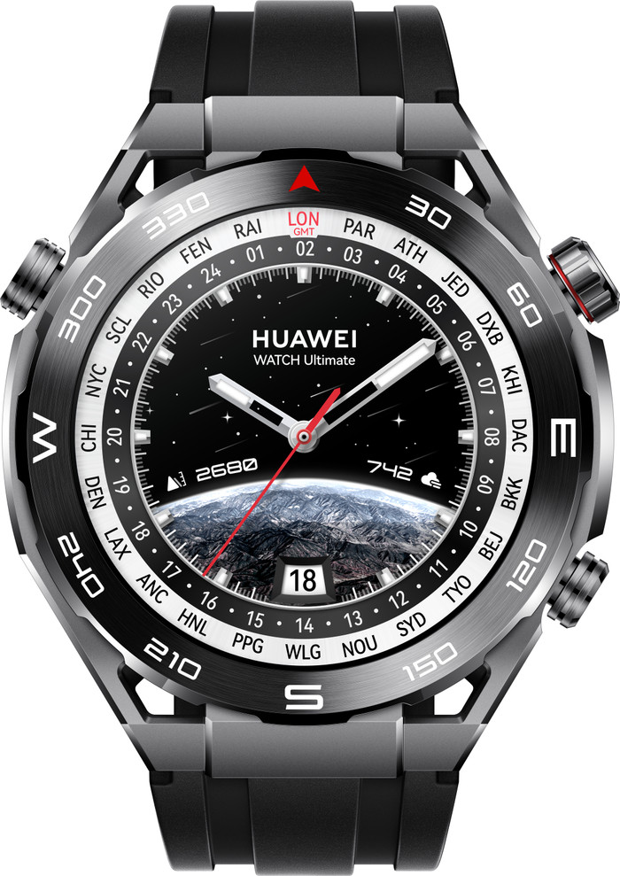 Huawei Watch Ultimate Black front