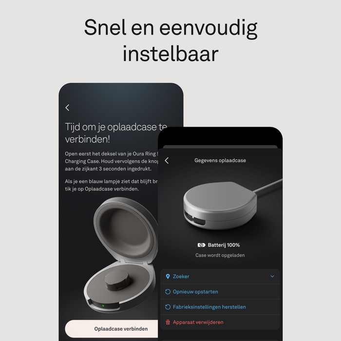 Oura Ring 5 Draadloze Oplaadcase Maat 12 visual leverancier