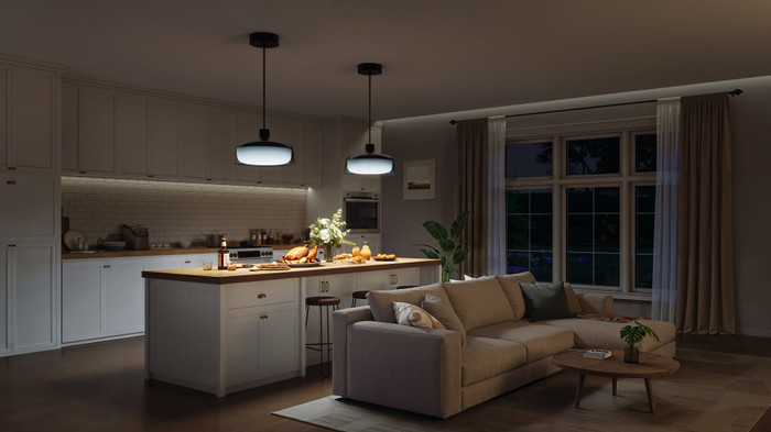 Govee Pendant Light product in gebruik