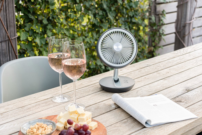 Eurom Vento Cordless Foldable product in gebruik