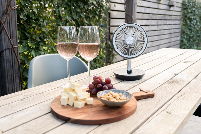 Eurom Vento Cordless Foldable product in gebruik