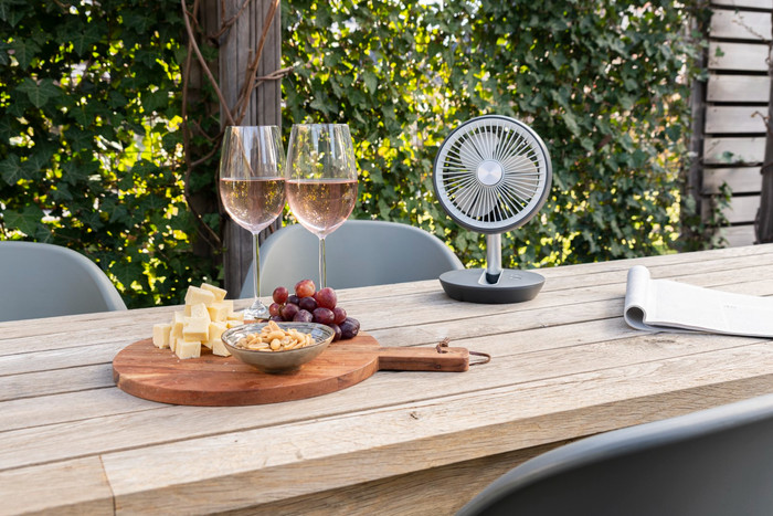 Eurom Vento Cordless Foldable product in gebruik