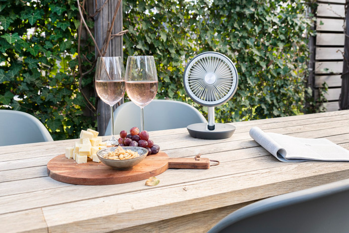 Eurom Vento Cordless Foldable product in gebruik