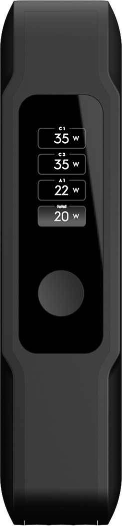 Xtorm NextGen 35W Powerbank 10.000 mAh Zwart linkerkant
