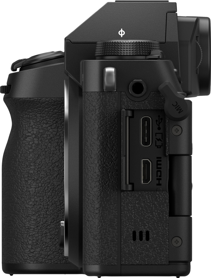 Fujifilm X-S20 Zwart Body linkerkant
