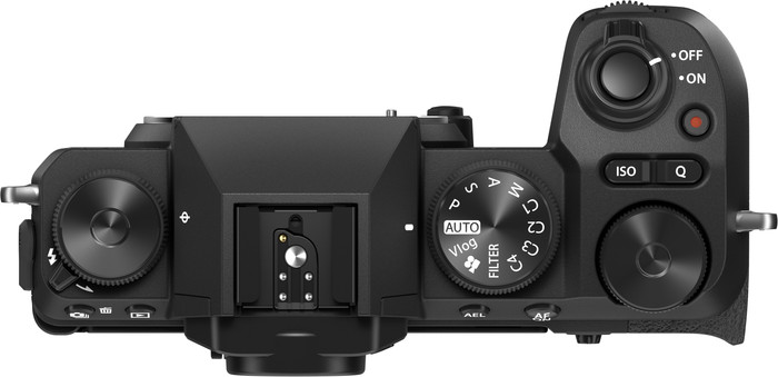 Fujifilm X-S20 Zwart Body bovenkant