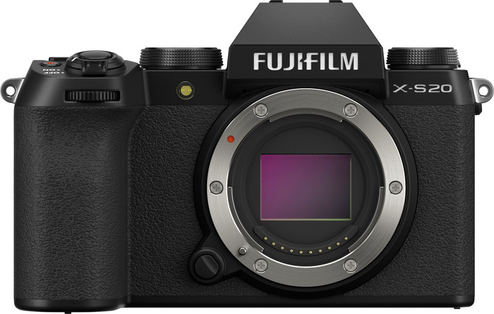 Fujifilm X-S20 Zwart Body Main Image